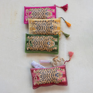 Tiger Zip Pouch