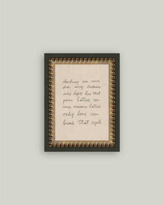 Light Over Darkness Framed Wall Art