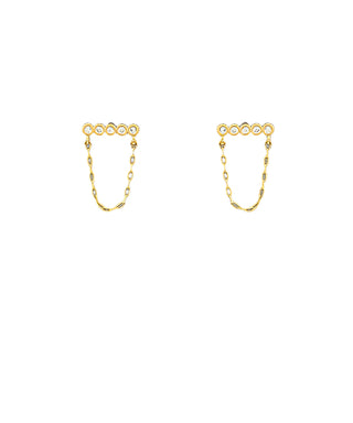 Bar Chain Earrings