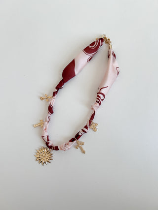 Desert Love Scarf Necklace