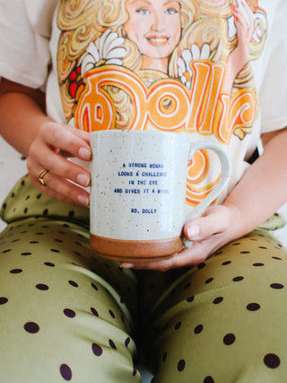 A Strong Woman - Dolly Parton XO Mug