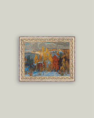 Autumn Shoreline Framed Wall Art