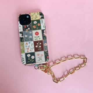 Becca Gold Phone Chain Wristlet