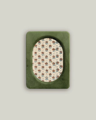Green Velvet Photo Frame