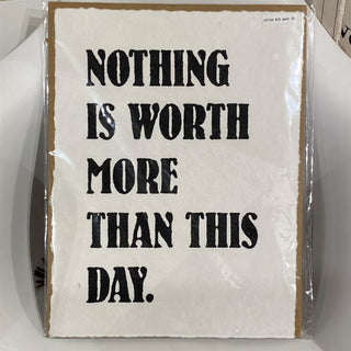Handmade Paper Print (Quotes)
