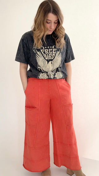 Jasper Cargo Pants - Red Clay