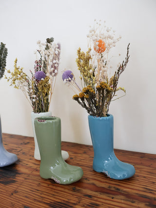 Rain Boot Vase (more colors)