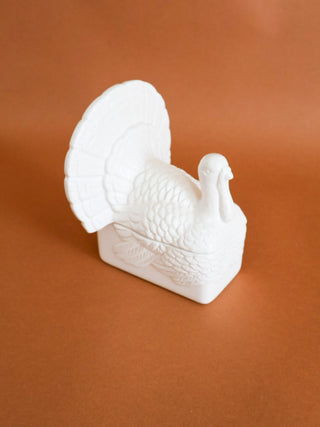 Turkey Butter Dish