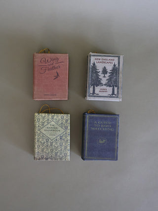 Vintage Inspired Book Ornament