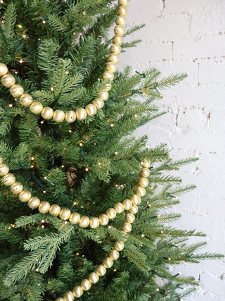 Golden Eve Ball Garland