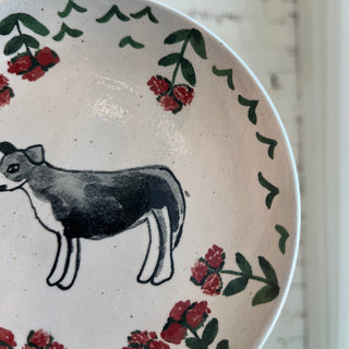 IMPERFECT FINAL SALE Folk Mini Plate (not food safe)