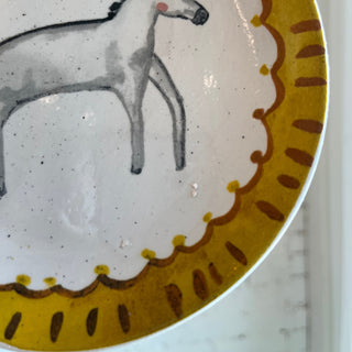 IMPERFECT FINAL SALE Folk Mini Plate (not food safe)