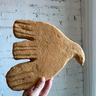 IMPERFECT FINAL SALE Cotta Mache Bird Wall Decor