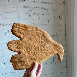 IMPERFECT FINAL SALE Cotta Mache Bird Wall Decor
