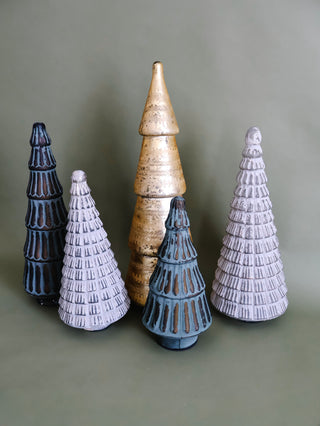 Winter Forest Glass Tree