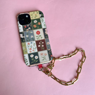 Sutton Gold Phone Chain Wristlet