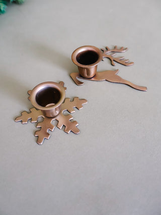 Festive Taper Holder Single