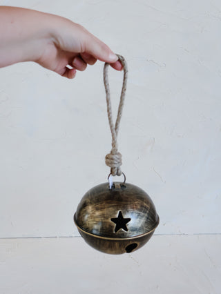 Star Cut-Out Bell Ornament