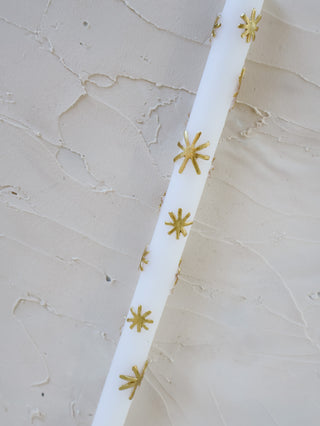 Starlit Taper Candle Single