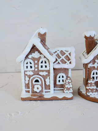 Sugar Shack LED Gingerbread House Ornament