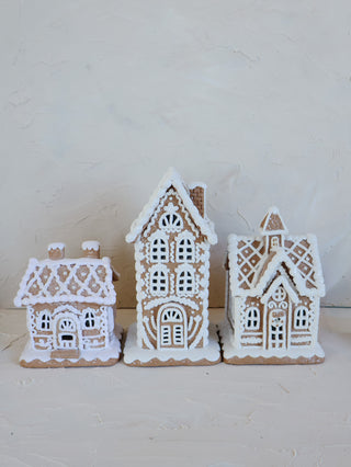 Sugar Shack Standing LED Gingerbread House