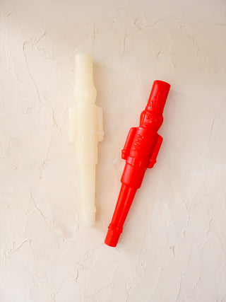 Nutcracker Taper Candle Single