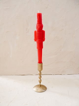 Nutcracker Taper Candle Single