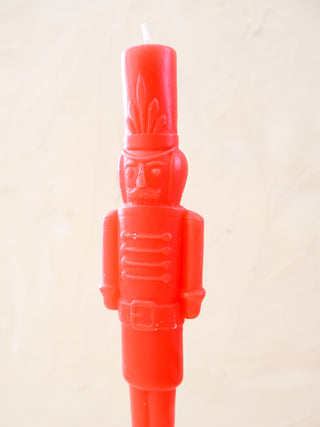 Nutcracker Taper Candle Single