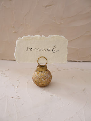 Ornament Photo/ Place Card Holder Single