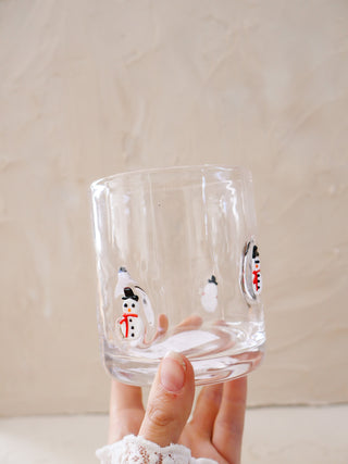 Holiday Icon Glass Cup