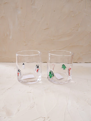 Festive Glass Cup