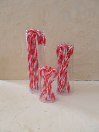 Candy Cane Drink Stirrers (Set of 10)