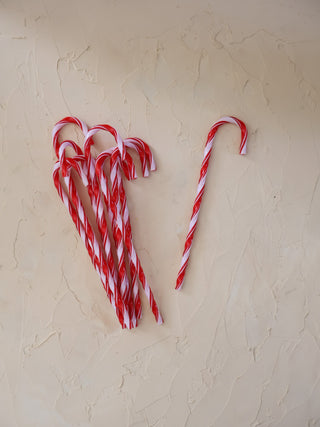Candy Cane Drink Stirrers (Set of 10)