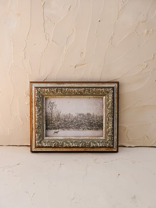 Winter Fawn Framed Wall Art