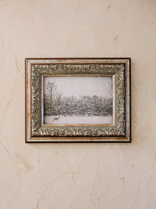 Winter Fawn Framed Wall Art