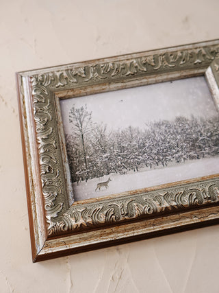 Winter Fawn Framed Wall Art