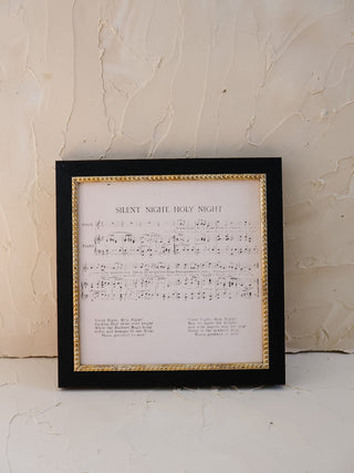 Silent Night Framed Wall Art (more sizes)
