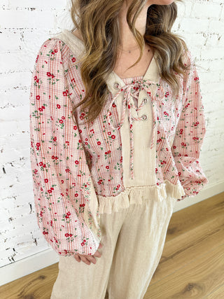 Juliet Balloon Sleeve Top