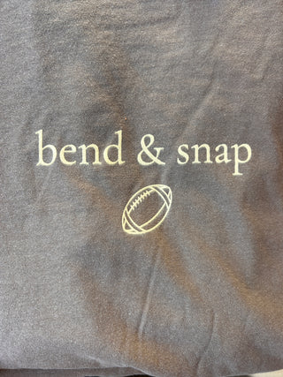 Bend and Snap Brown Long Sleeve Graphic Tee
