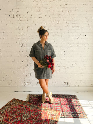 The Ryder Denim Mini Dress