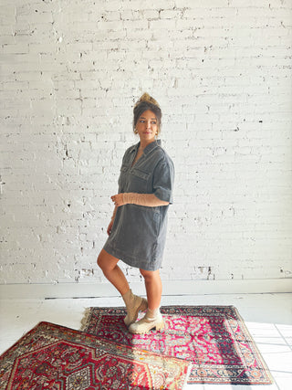 The Ryder Denim Mini Dress