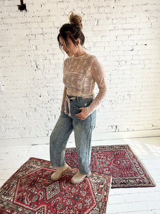 The Juliette Lace Top - Ivory
