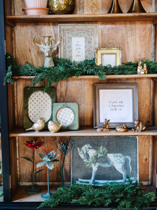 Green Velvet Photo Frame