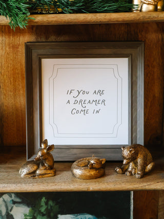 Mini Woodland Animal Sitter - Single