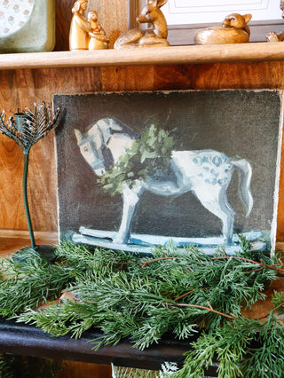 Vintage-Inspired Winter Wall Art
