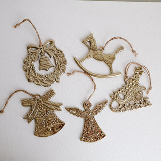 Golden Bell Ornament