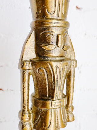 Brass Nutcracker Figurine *online exclusive*
