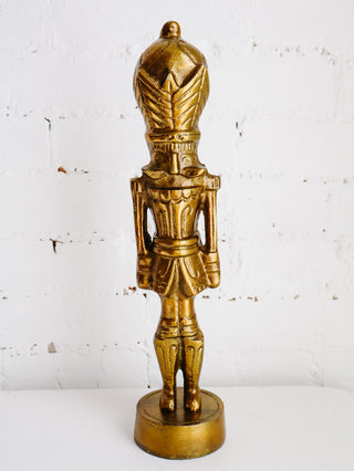 Brass Nutcracker Figurine *online exclusive*