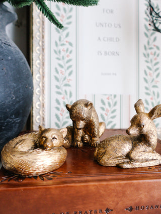 Mini Woodland Animal Sitter - Single