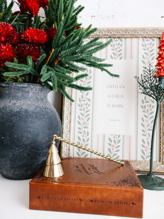 Gold Christmas Tree Snuffer